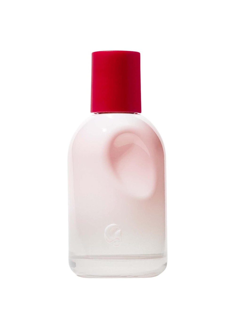Glossier Soft Pink Ombre Bottle with Red Cap 50 ml